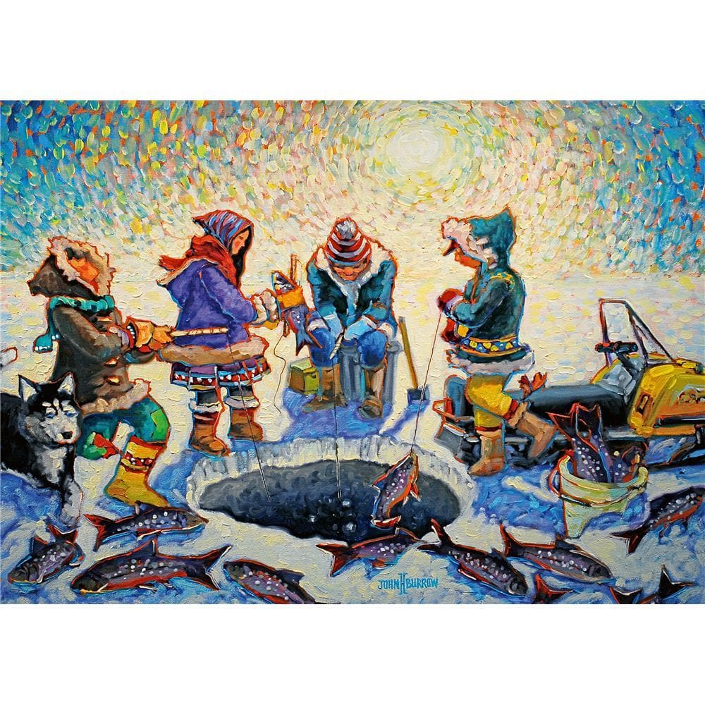 Ravensburger Jigsaw Puzzle : Ice Fishing 1000pc